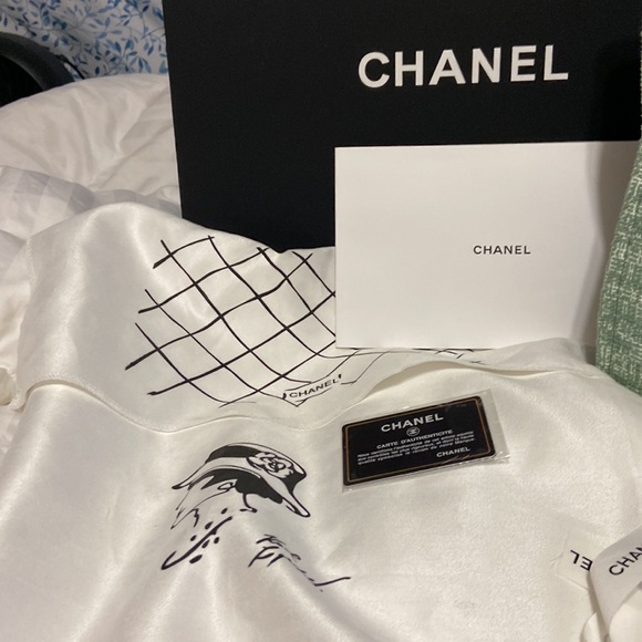 New Chanel canvas large green Bag Mixed Fibers & silver -Tone Metal .. - Picture 4 of 16